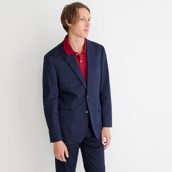 NWT J Crew Ludlow Classic Fit Sport Coat Blazer 38S Short Duca Visconti Italy - Picture 3 of 7